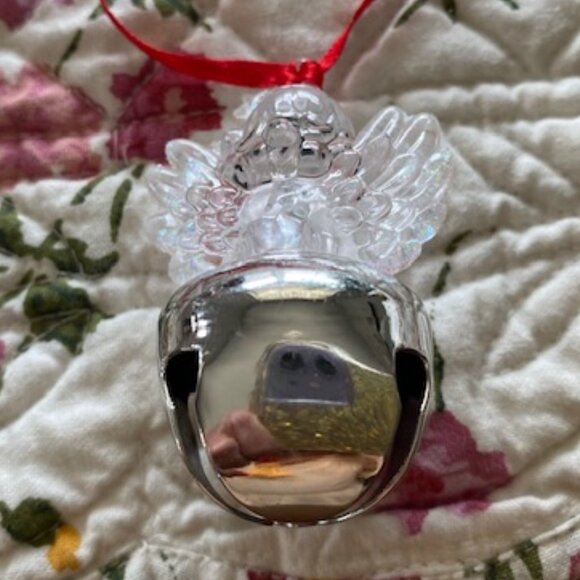 Lot of 9 VINTAGE CHRISTMAS BELLS * Porcelain & Ceramic & CLOISSOINE ~ - Picture 15 of 16